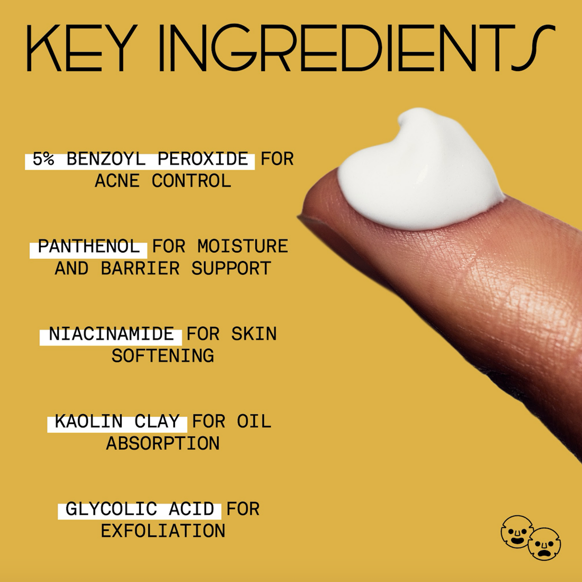 Reset Benzoyl Peroxide Acne Treatment Mask