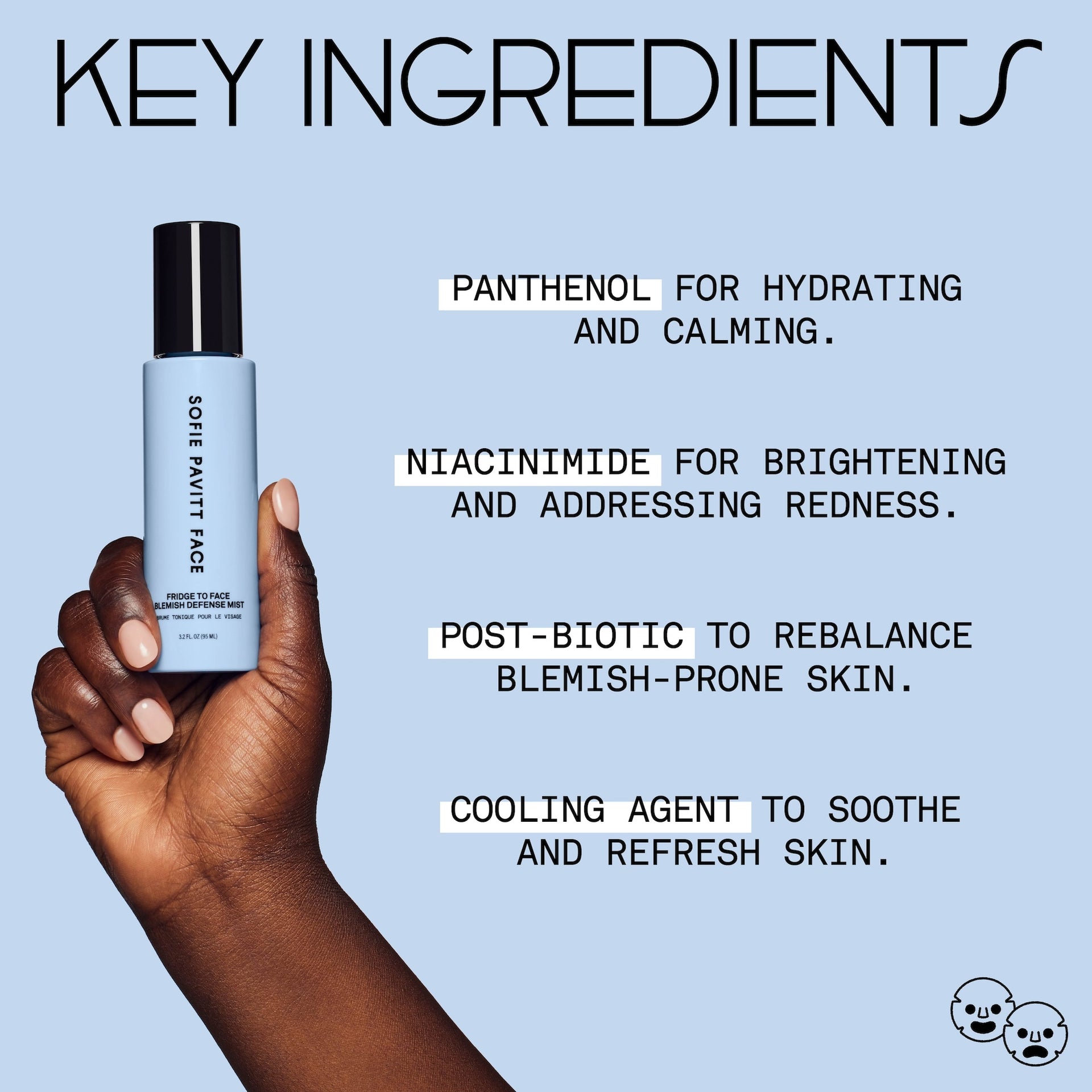 Fridge to Face Blemish Defense Mist