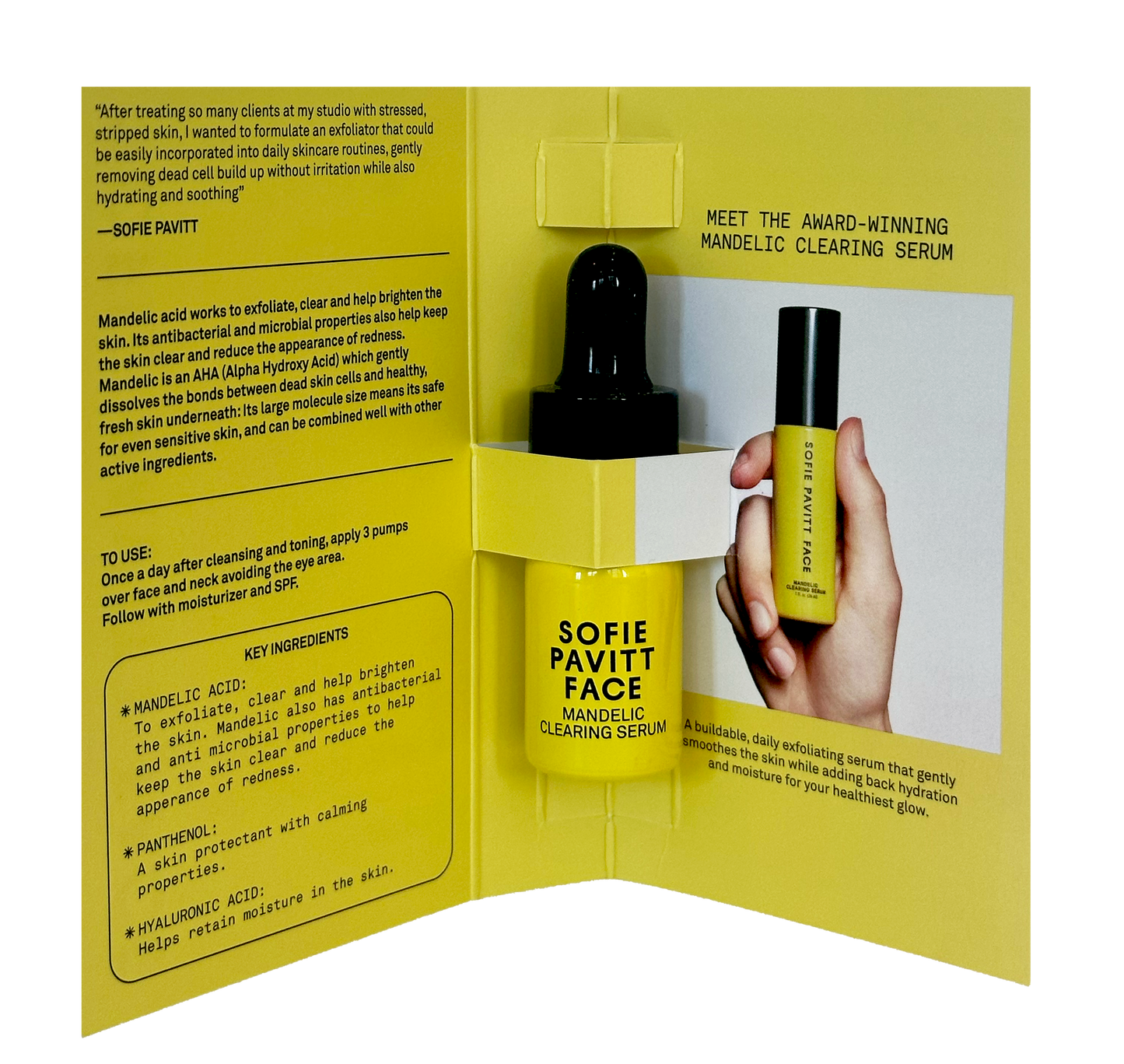Mandelic Clearing Serum Sample