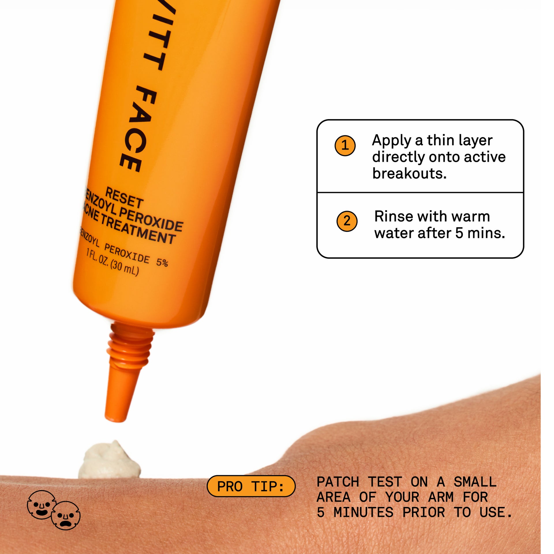 Reset 5% Benzoyl Peroxide Acne Treatment
