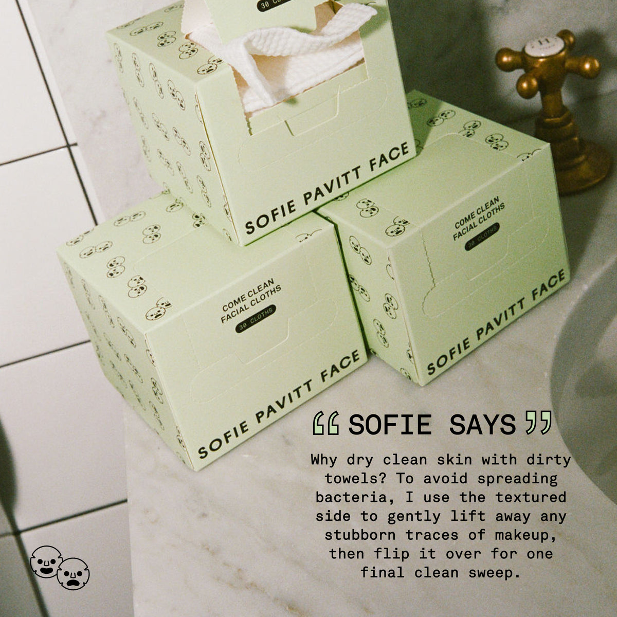 Come Clean Facial Towels